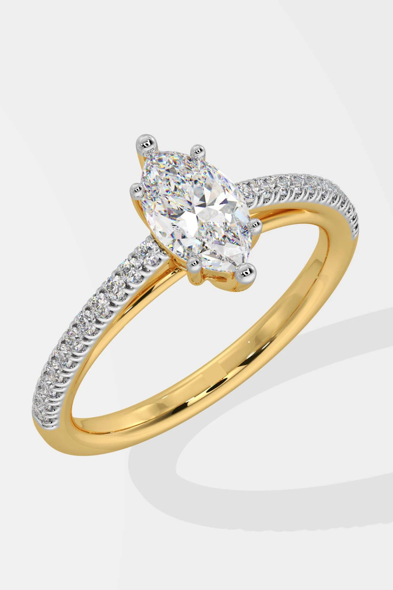 Marquise Solitaire Ring