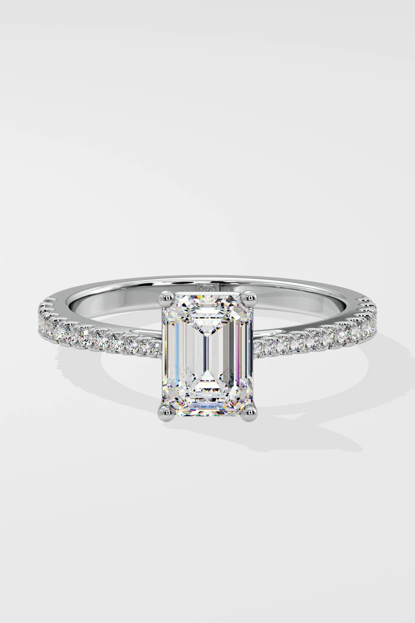 Emerald Solitaire Ring