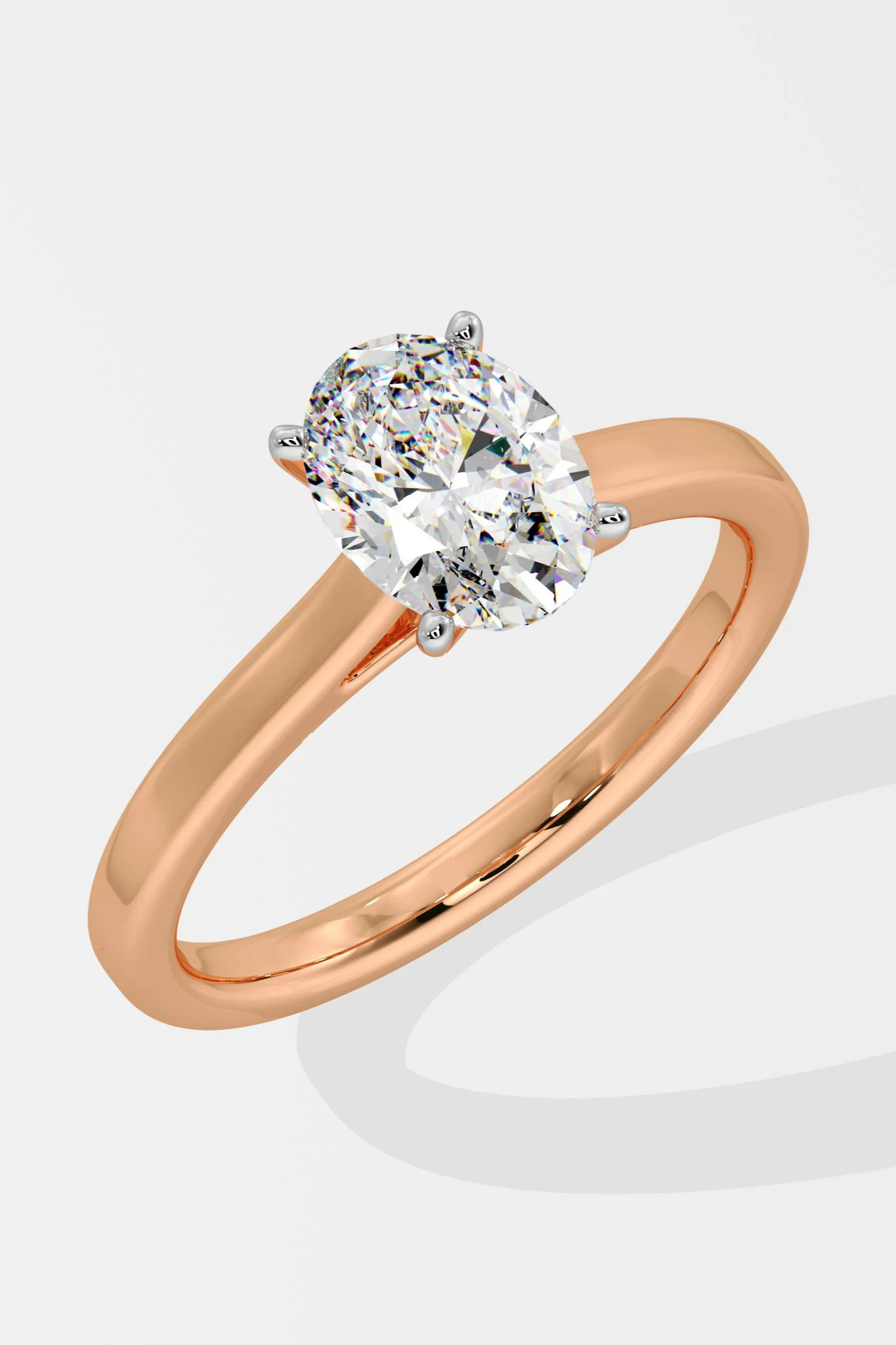 1 ct Classic Oval Ring