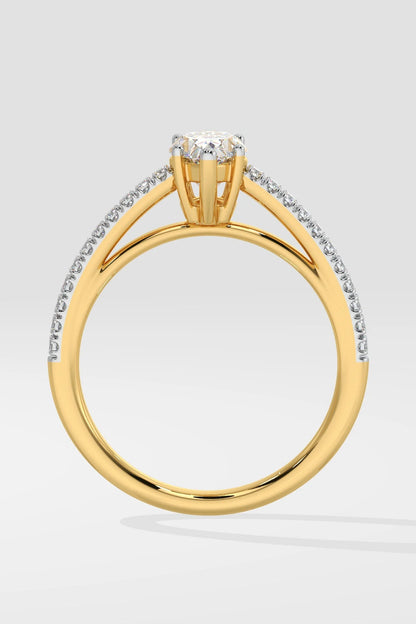 Marquise Solitaire Ring