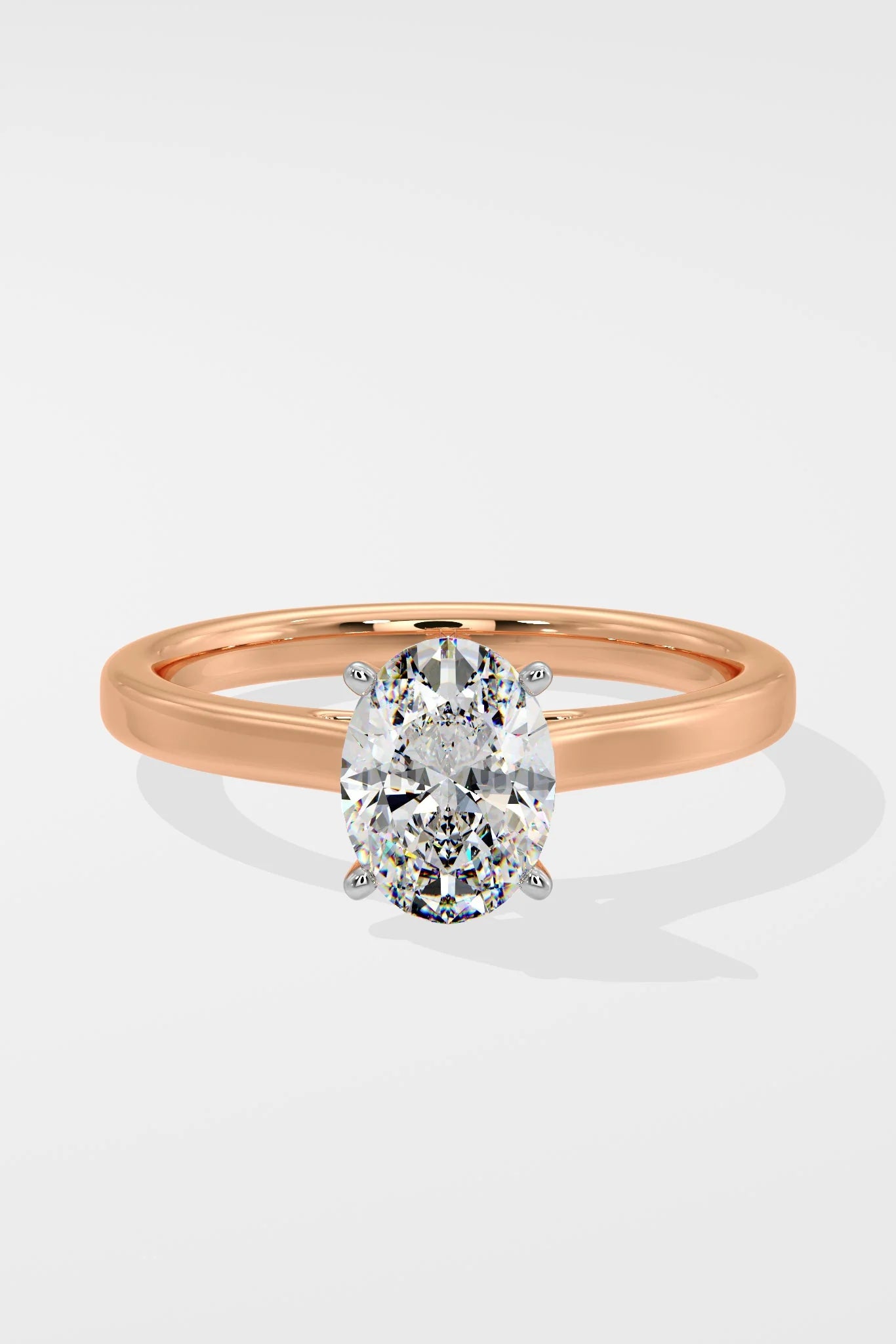 1 ct Classic Oval Ring