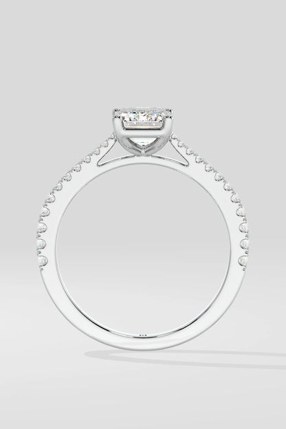 Emerald Solitaire Ring